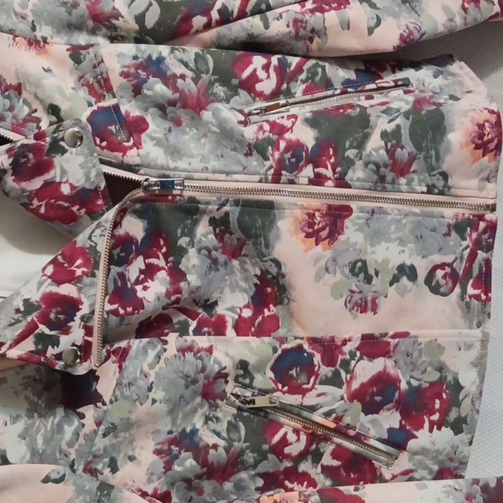Colleen Lopez Rose Pattern Jacket - image 4